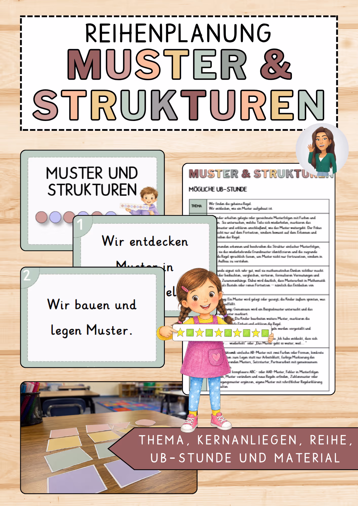 Materialpaket Muster und Strukturen