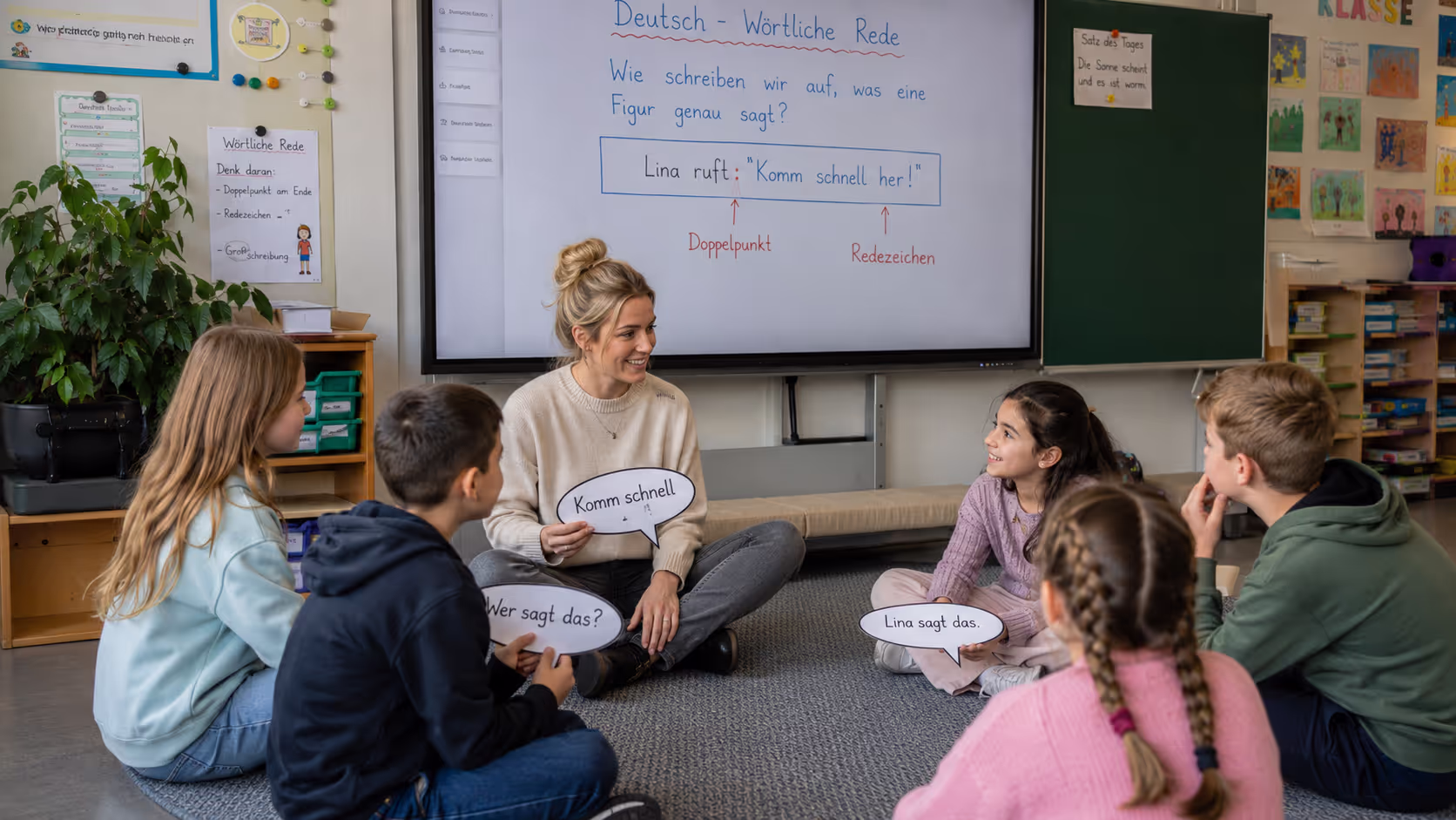 Unterrichtsentwurf wörtliche Rede Unterrichtsentwurf wörtliche Rede