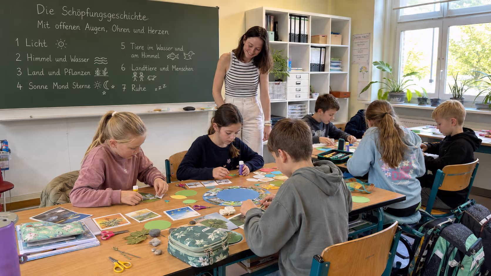 Unterrichtsentwurf Schöpfungsgeschichte Unterrichtsentwurf Schöpfungsgeschichte