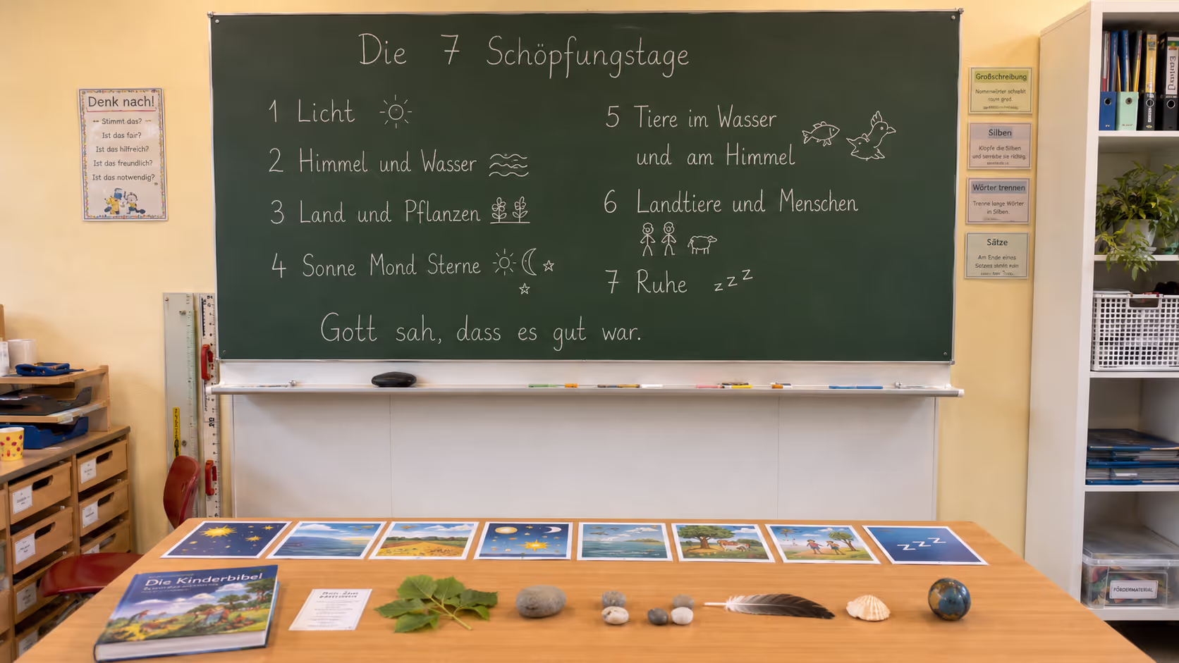 Unterrichtsentwurf Schöpfungsgeschichte Unterrichtsentwurf Schöpfungsgeschichte