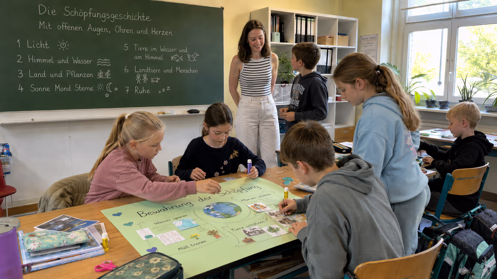 Unterrichtsentwurf Schöpfungsgeschichte Unterrichtsentwurf Schöpfungsgeschichte