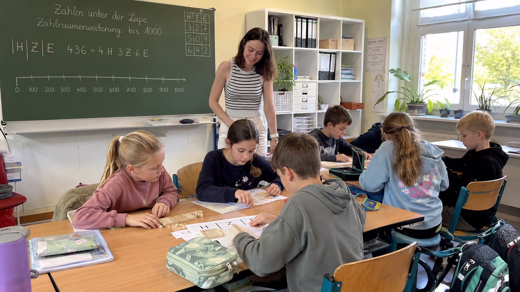 Unterrichtsentwurf Zahlraumerweiterung bis 1000