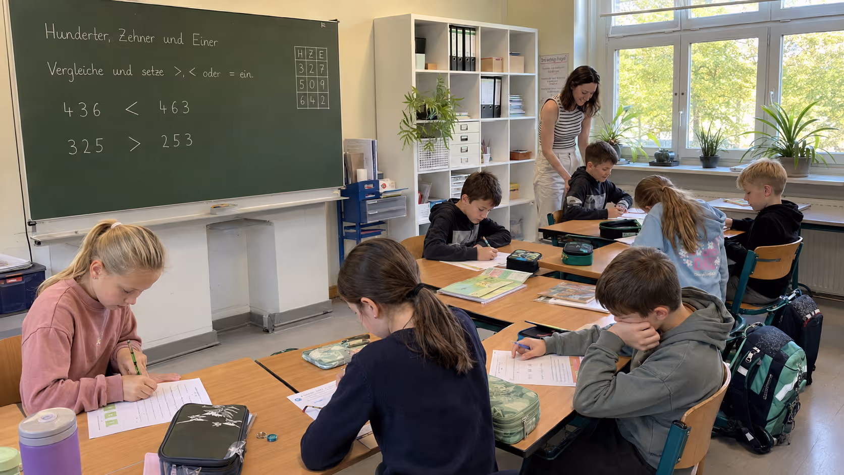 Unterrichtsentwurf Zahlraumerweiterung bis 1000
