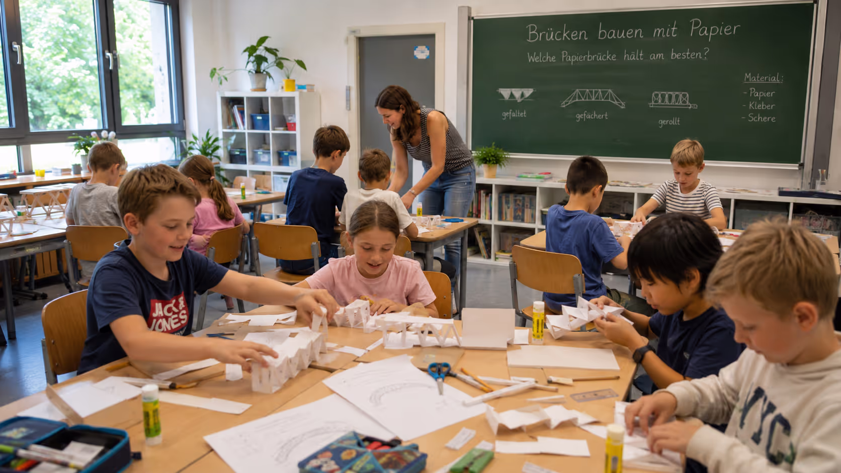 Unterrichtsentwurf Brücken bauen
