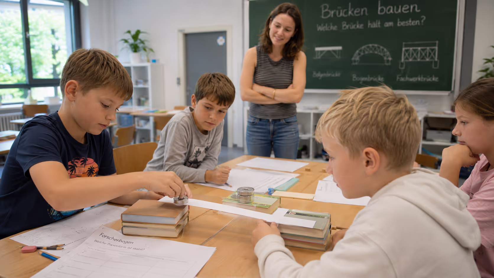Unterrichtsentwurf Brücken bauen