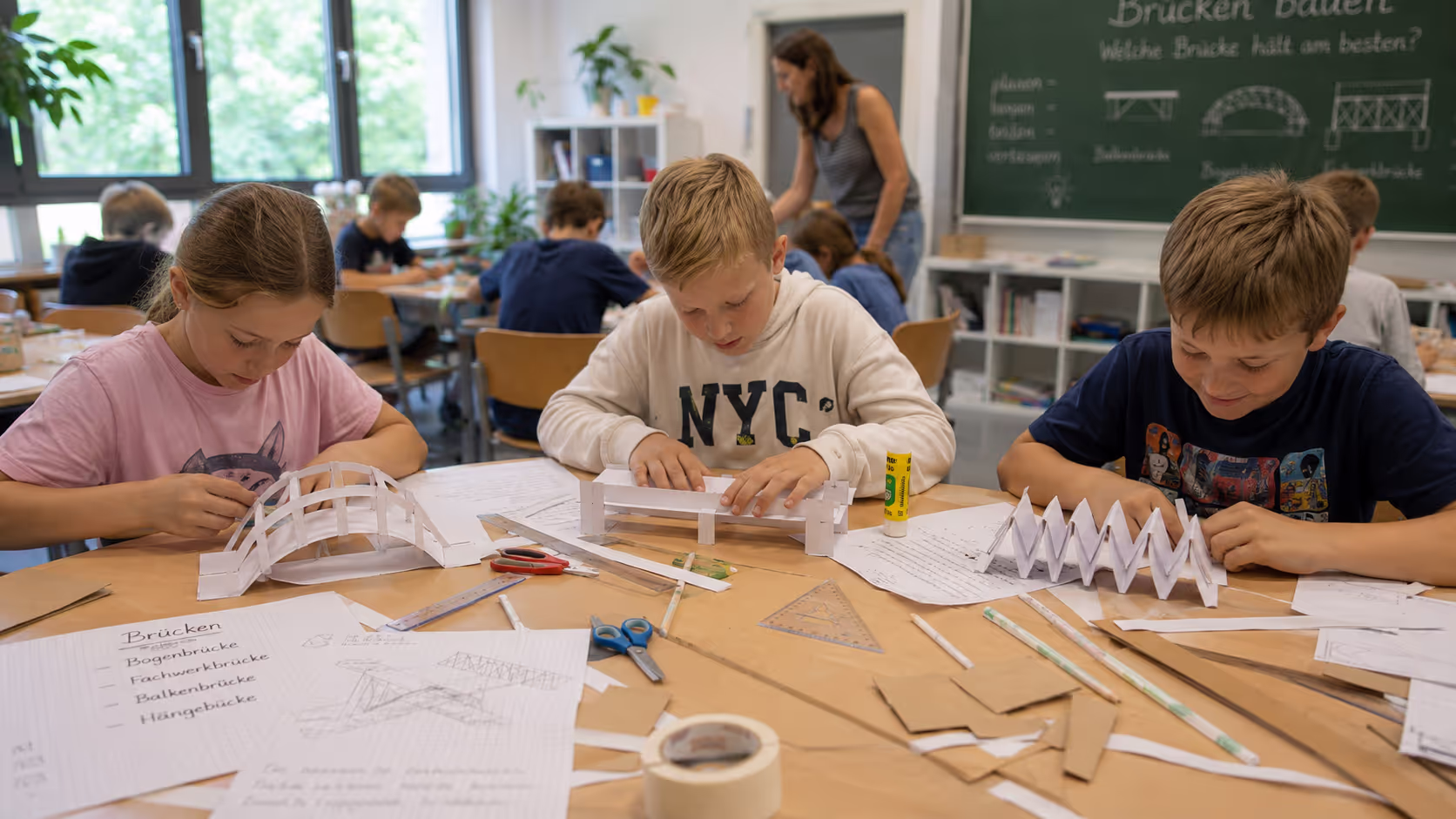 Unterrichtsentwurf Brücken bauen