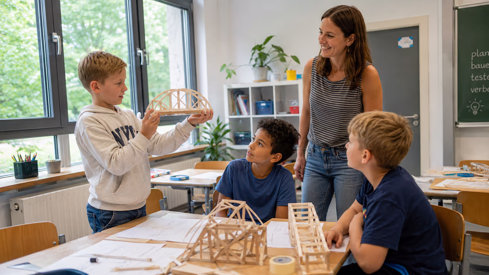 Unterrichtsentwurf Brücken bauen