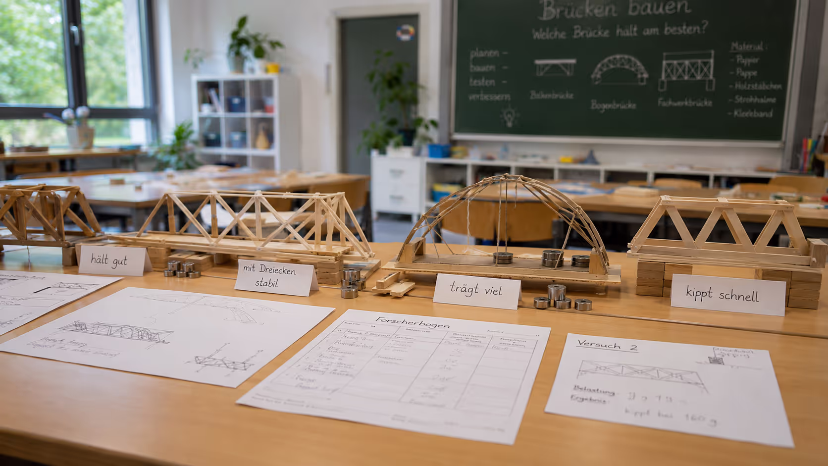 Unterrichtsentwurf Brücken bauen