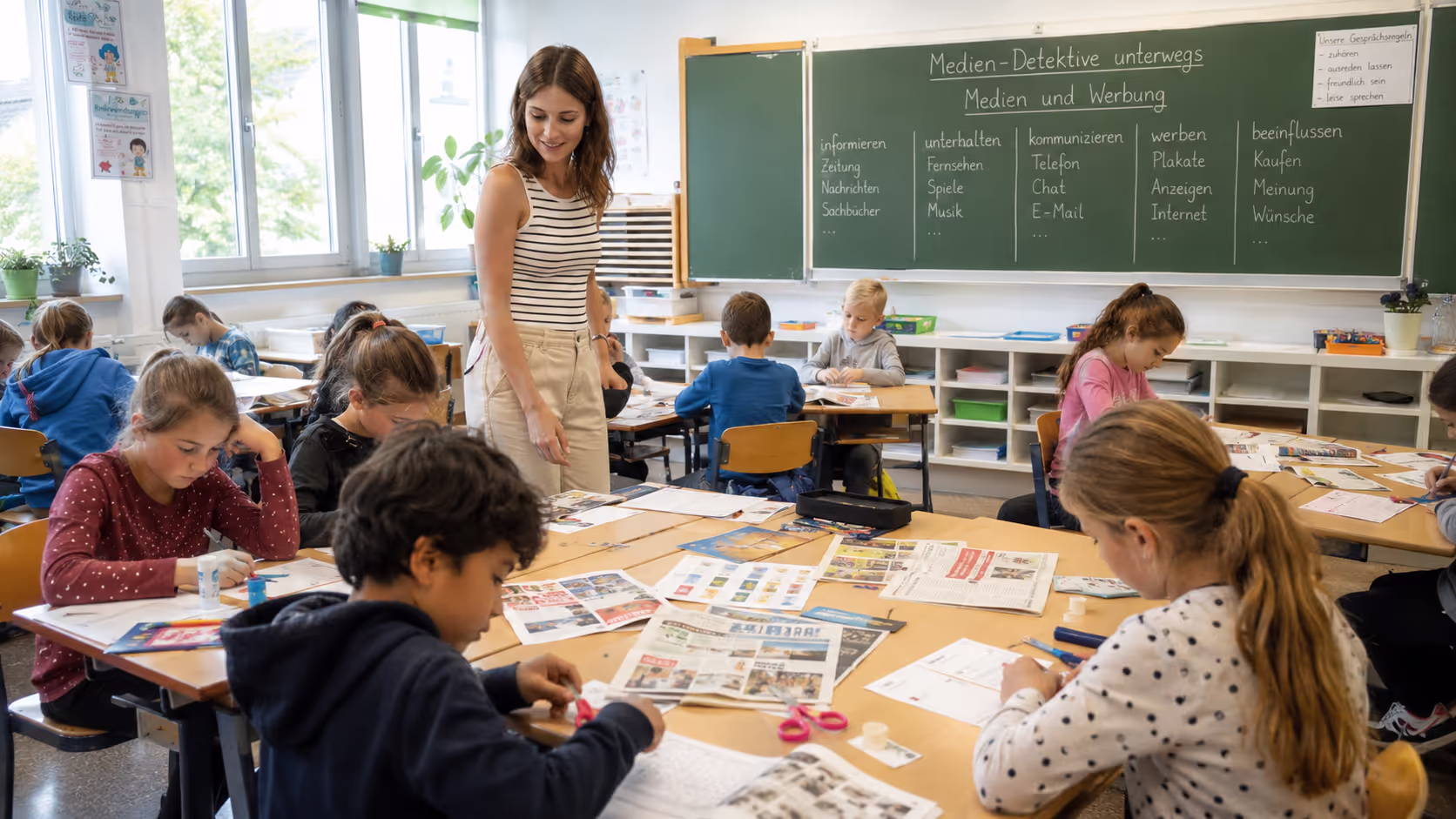 Unterrichtsentwurf Medien und Werbung