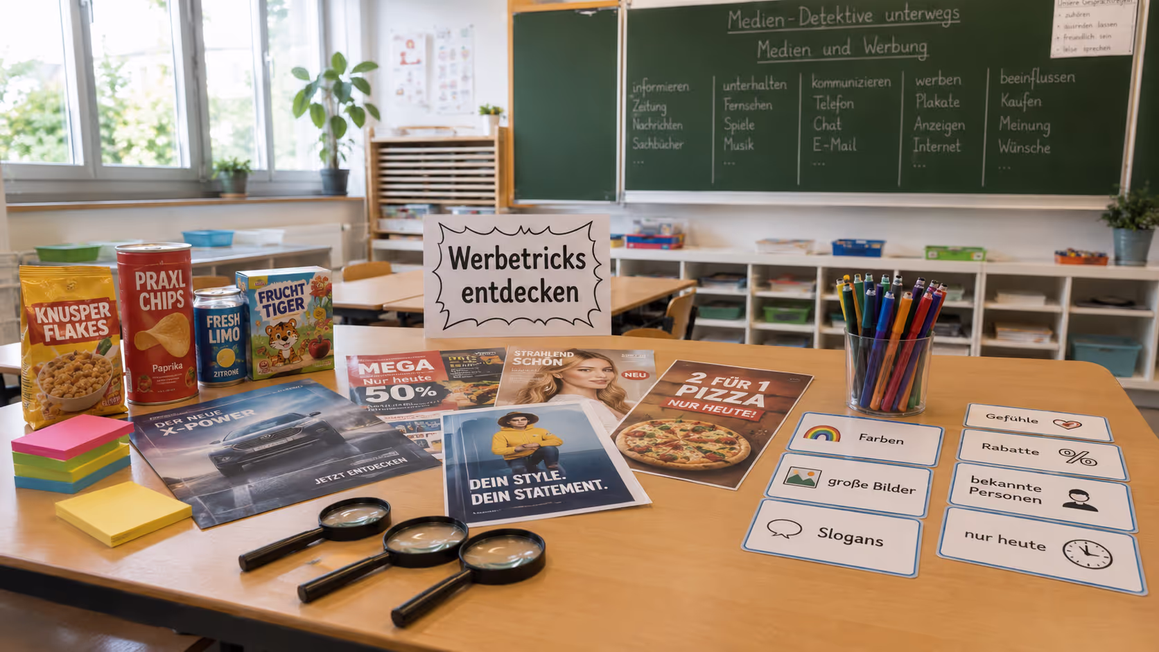 Unterrichtsentwurf Medien und Werbung Unterrichtsentwurf Medien und Werbung