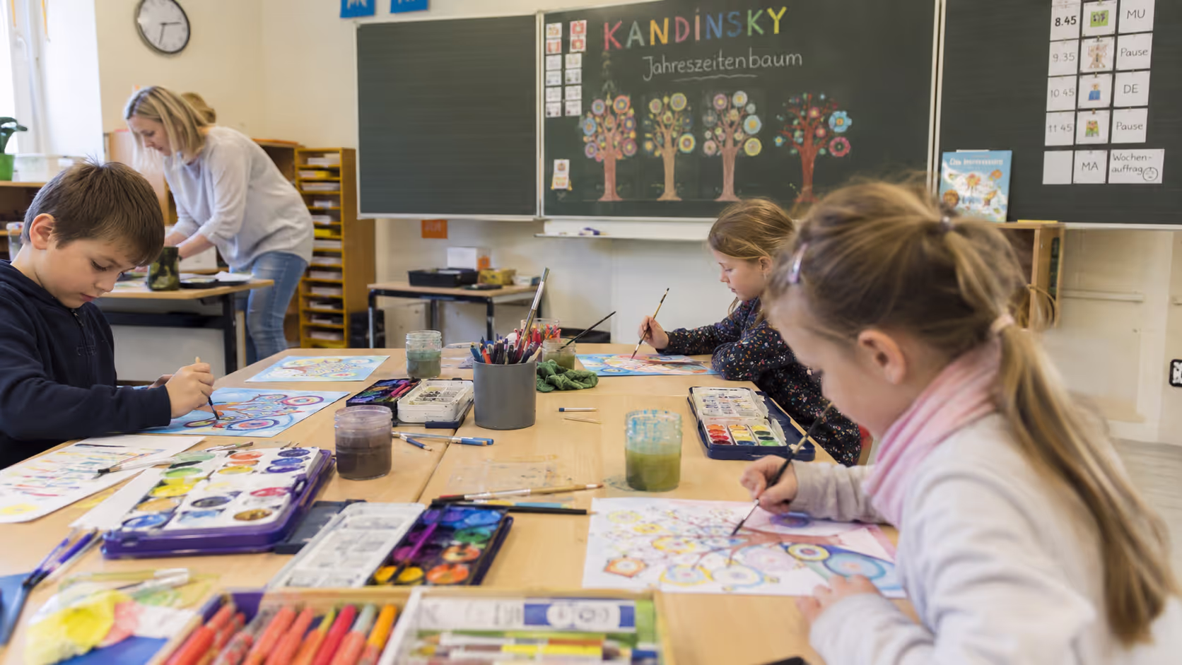 Unterrichtsentwurf Kandinsky Jahreszeitenbaum Unterrichtsentwurf Kandinsky Jahreszeitenbaum