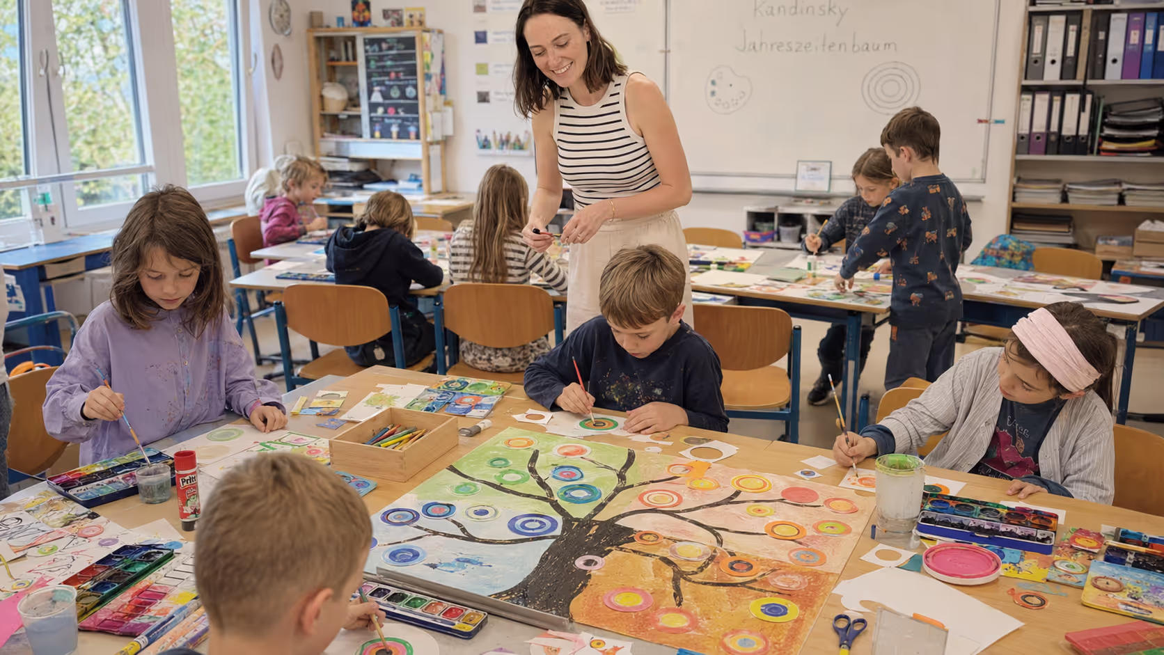 Unterrichtsentwurf Kandinsky Jahreszeitenbaum Unterrichtsentwurf Kandinsky Jahreszeitenbaum