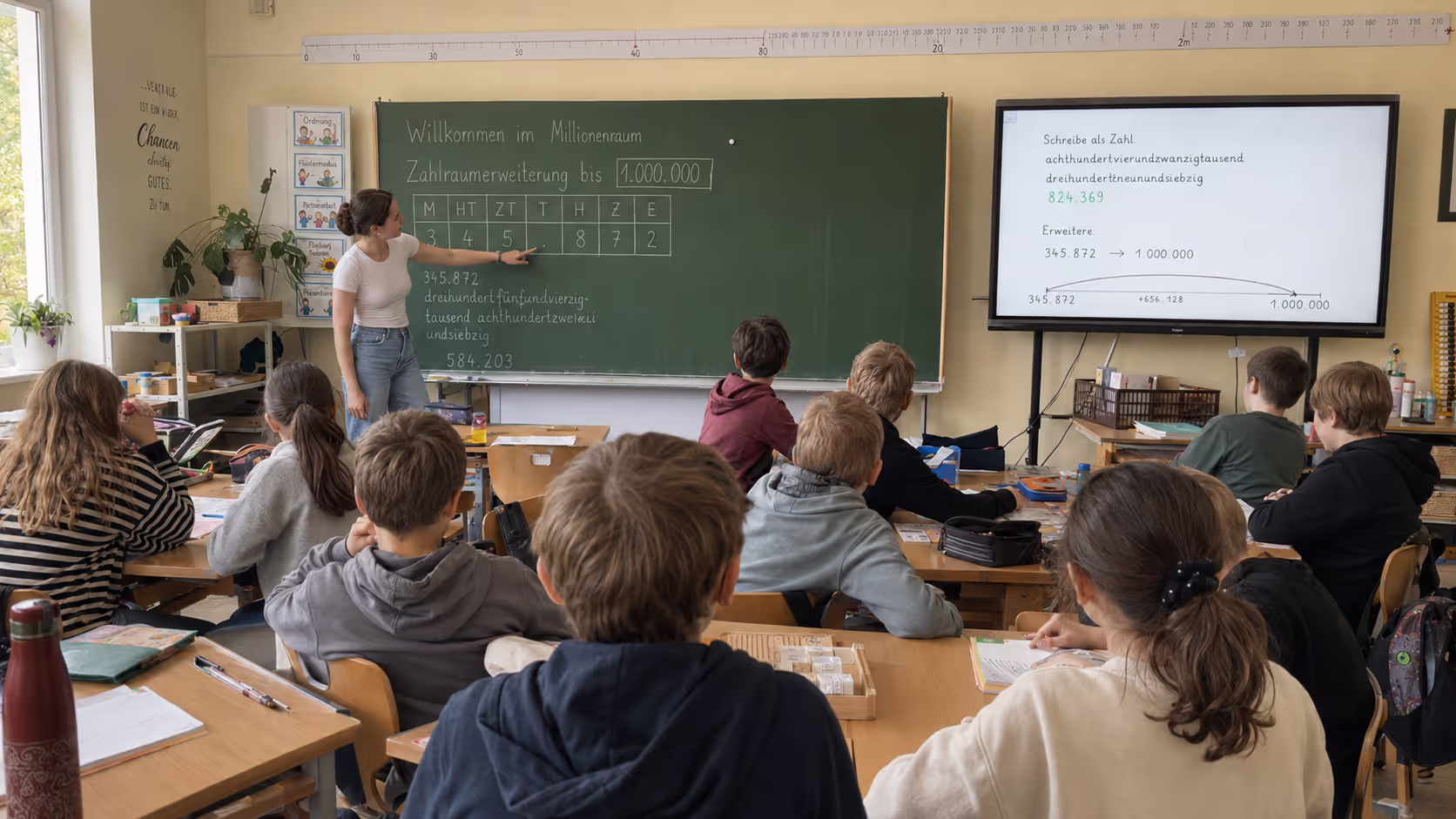 Zahlraumerweiterung bis 1.000.000 Zahlraumerweiterung bis 1.000.000