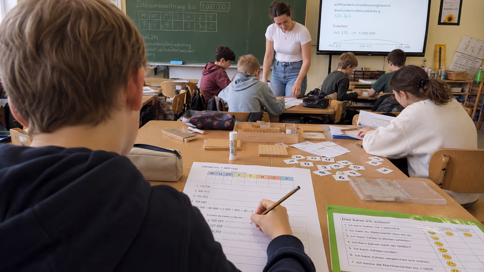 Zahlraumerweiterung bis 1.000.000 Zahlraumerweiterung bis 1.000.000