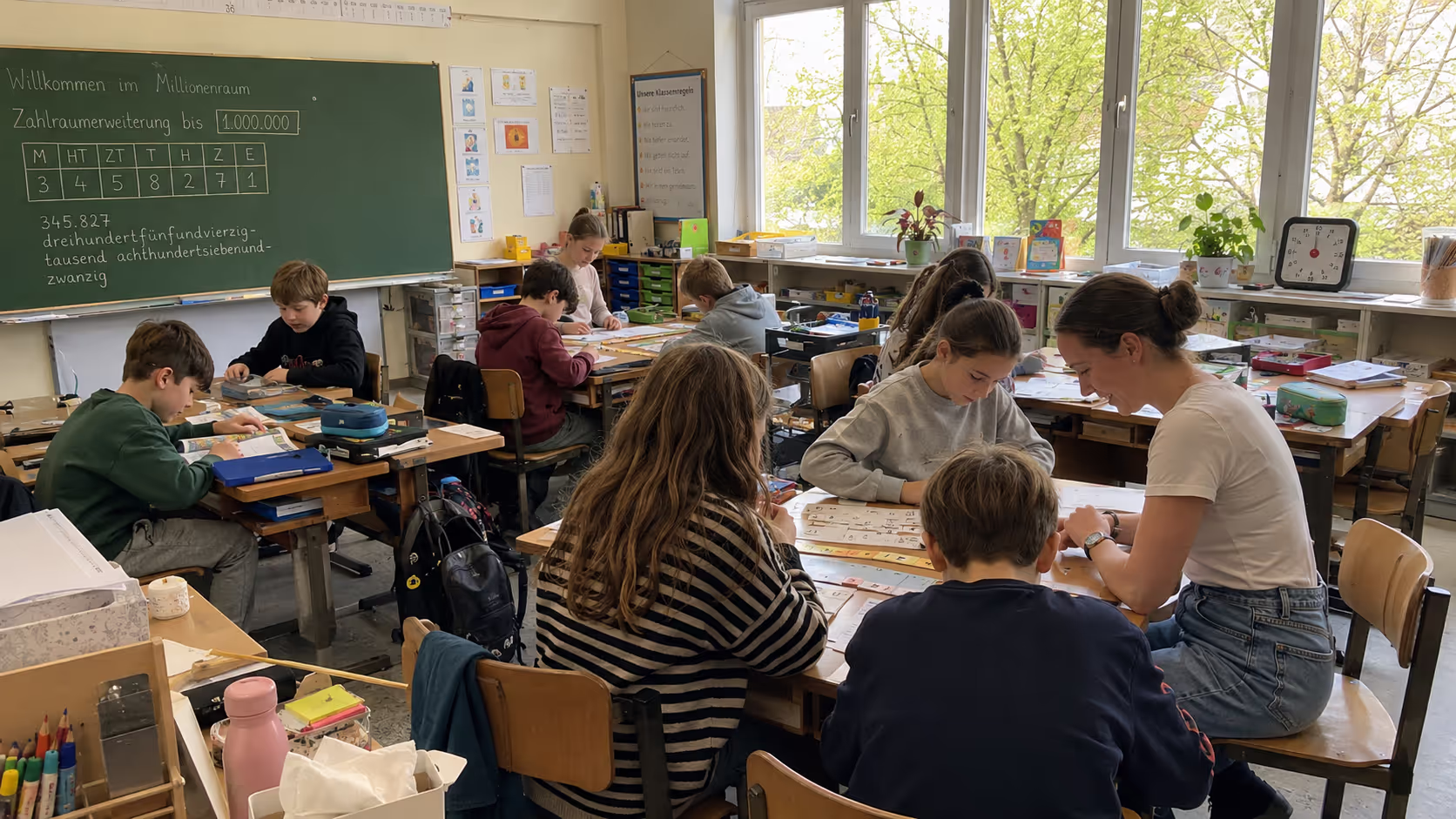 Zahlraumerweiterung bis 1.000.000 Zahlraumerweiterung bis 1.000.000