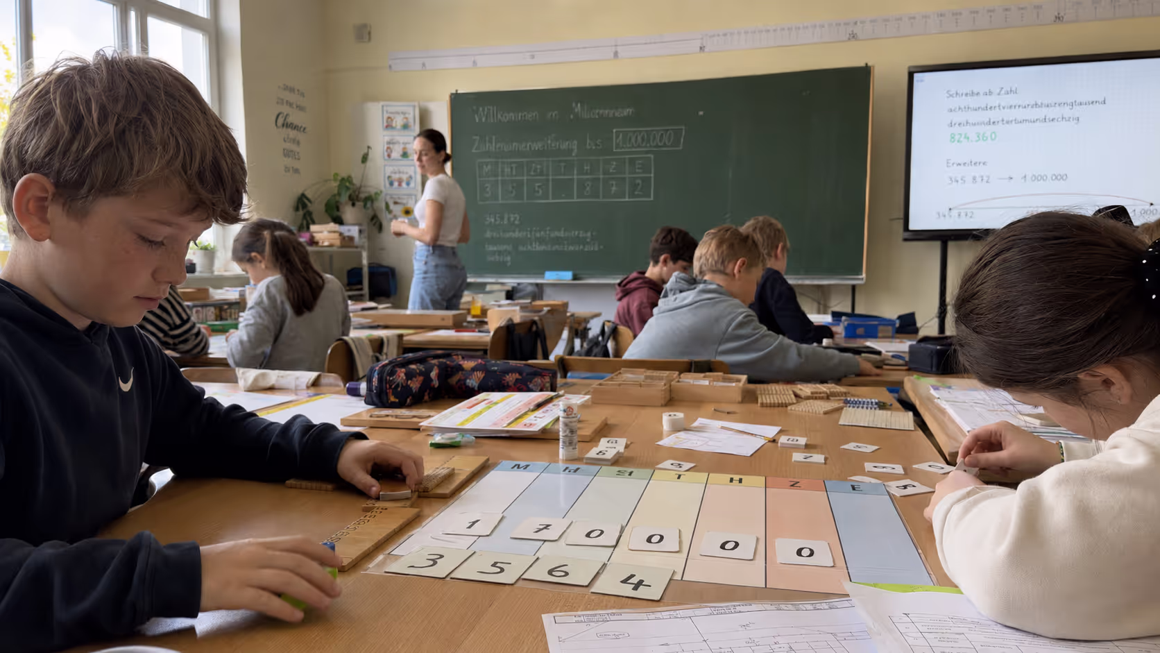 Zahlraumerweiterung bis 1.000.000 Zahlraumerweiterung bis 1.000.000