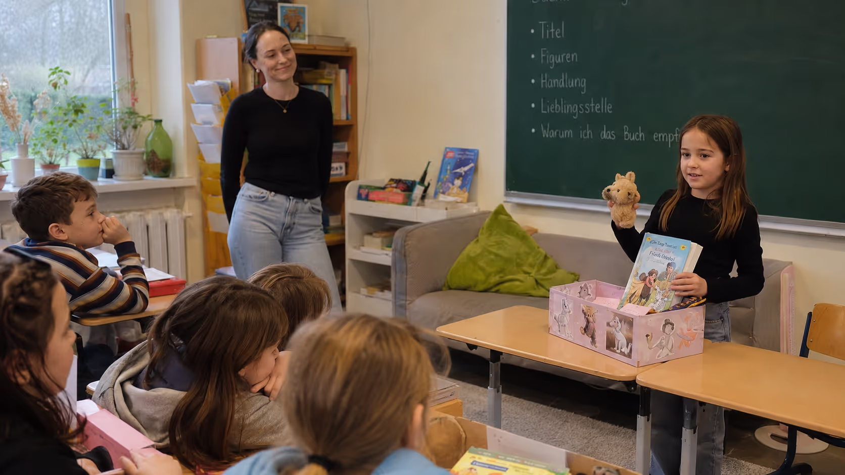 Unterrichtsentwurf Buchvorstellung mit Lesekisten Unterrichtsentwurf Buchvorstellung mit Lesekisten