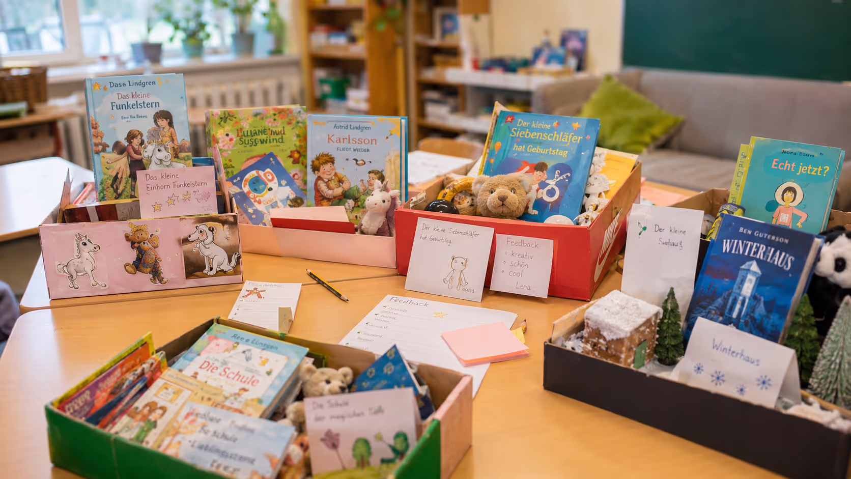 Unterrichtsentwurf Buchvorstellung mit Lesekisten Unterrichtsentwurf Buchvorstellung mit Lesekisten