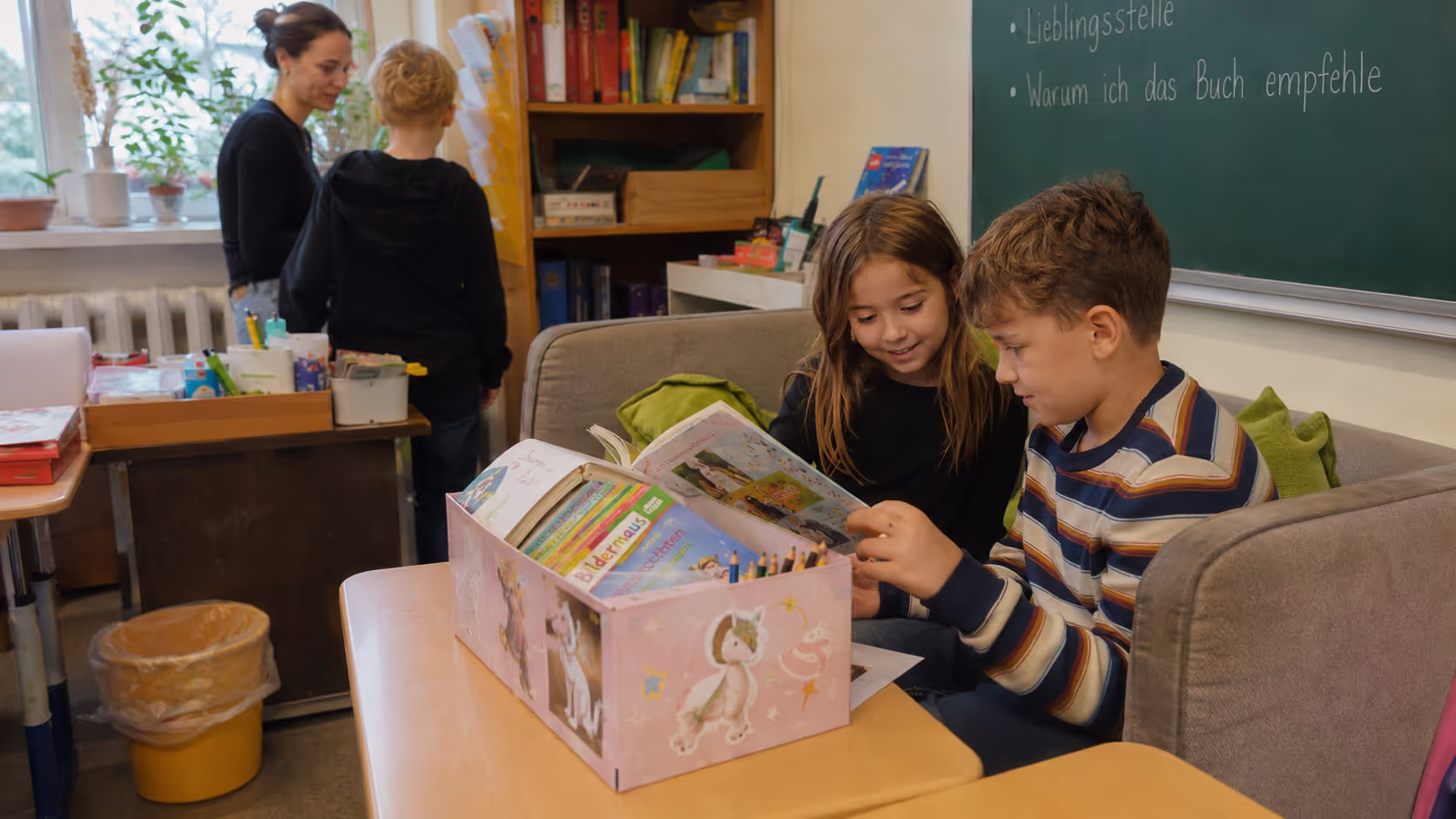 Unterrichtsentwurf Buchvorstellung mit Lesekisten Unterrichtsentwurf Buchvorstellung mit Lesekisten