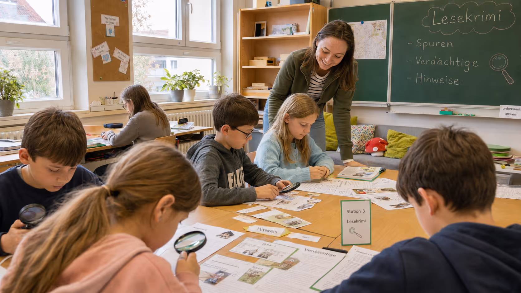 Unterrichtsentwurf Lesekrimi Unterrichtsentwurf Lesekrimi