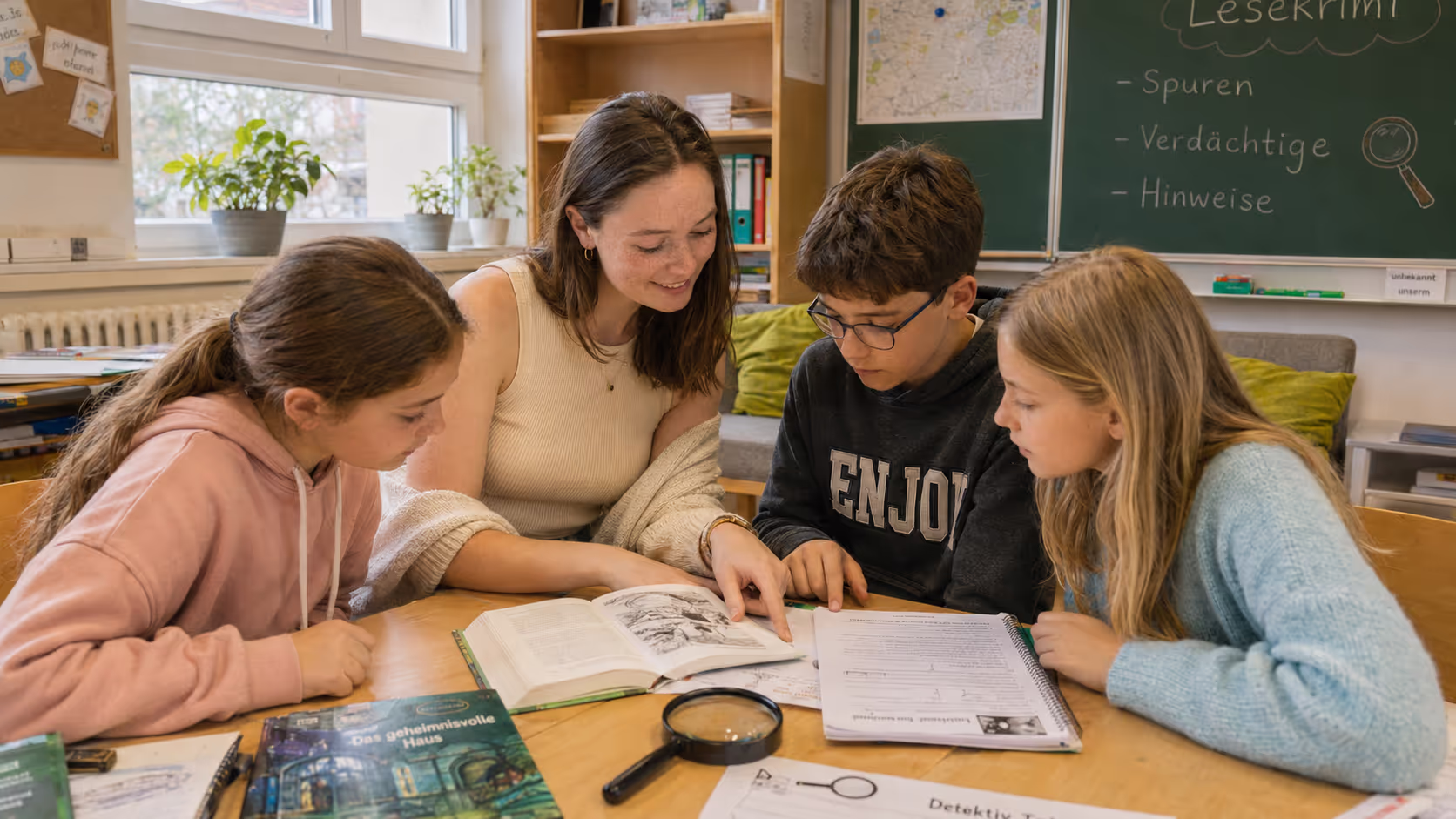 Unterrichtsentwurf Lesekrimi Unterrichtsentwurf Lesekrimi