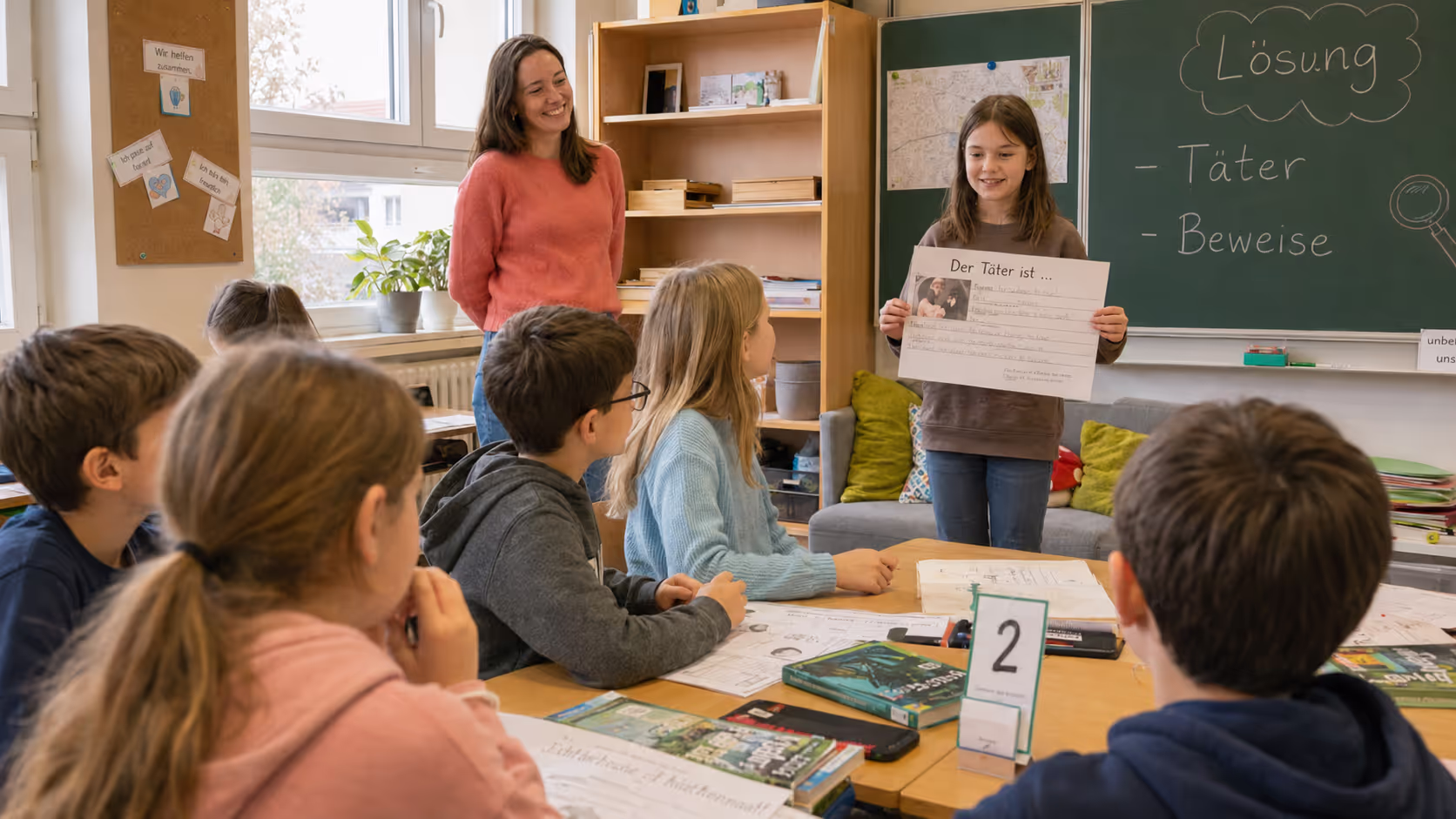 Unterrichtsentwurf Lesekrimi Unterrichtsentwurf Lesekrimi