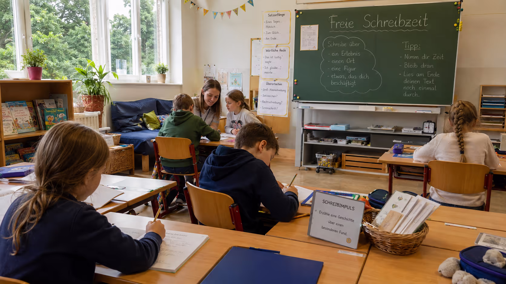 Unterrichtsentwurf Freie Schreibzeit