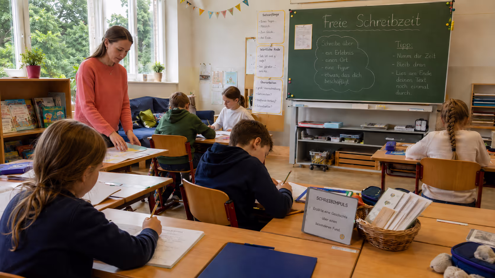 Unterrichtsentwurf Freie Schreibzeit Unterrichtsentwurf Freie Schreibzeit