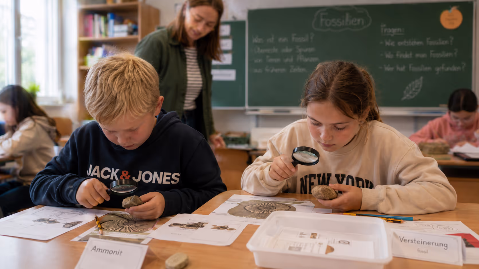 Unterrichtsentwurf Fossilien Unterrichtsentwurf Fossilien
