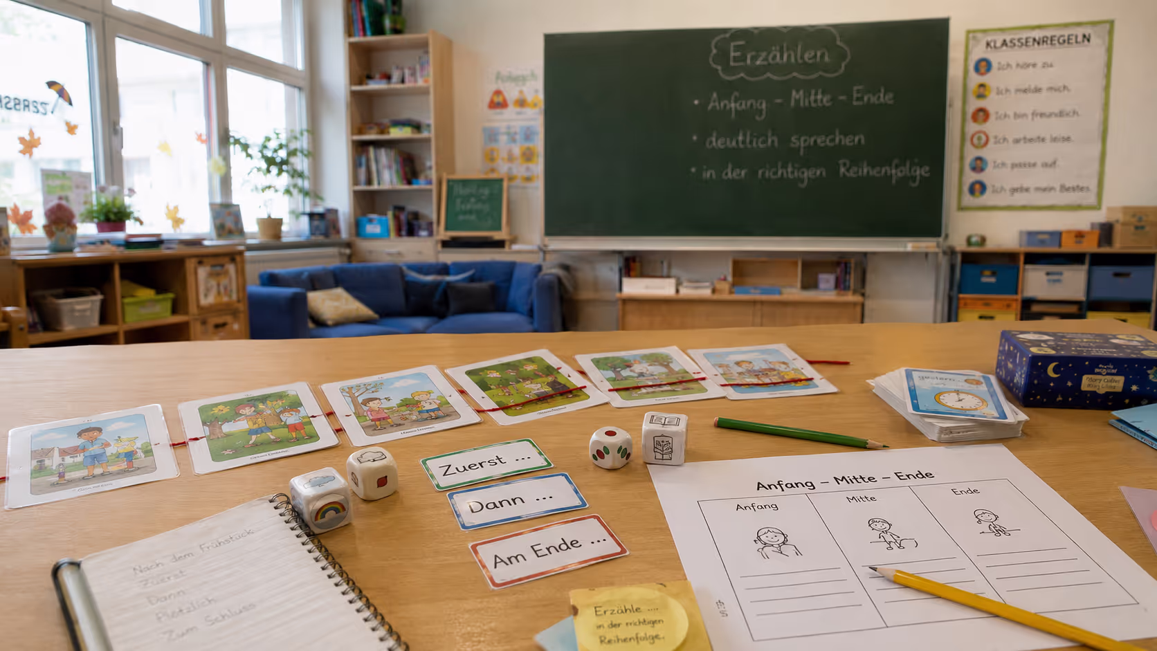 Unterrichtsentwurf Erzählen Unterrichtsentwurf Erzählen