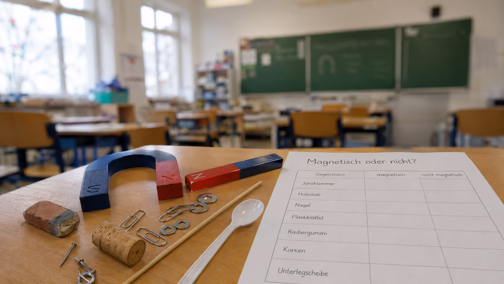 Unterrichtsentwurf Magnetismus