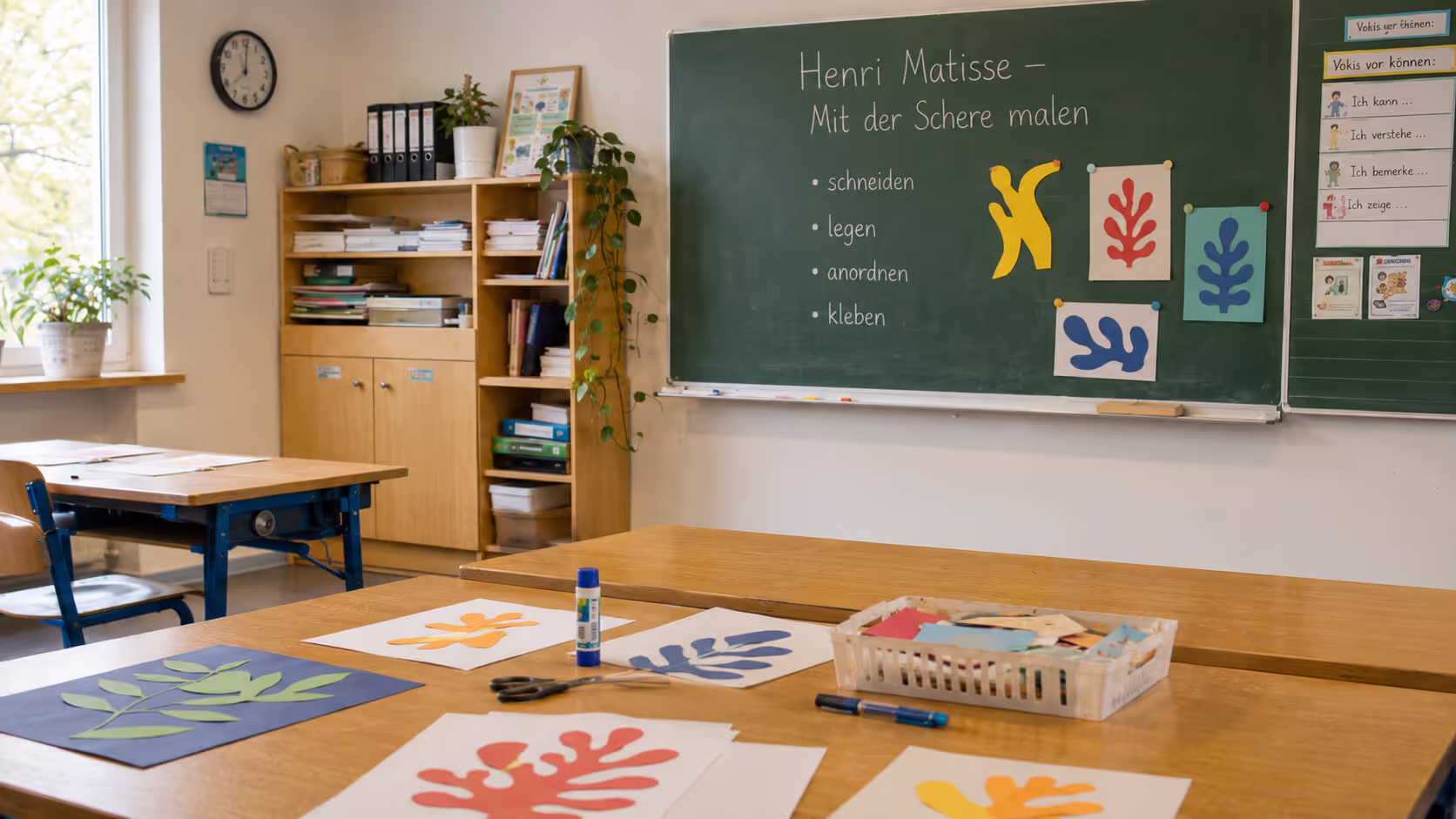 Unterrichtsentwurf Matisse Scherenschnitt Unterrichtsentwurf Matisse Scherenschnitt