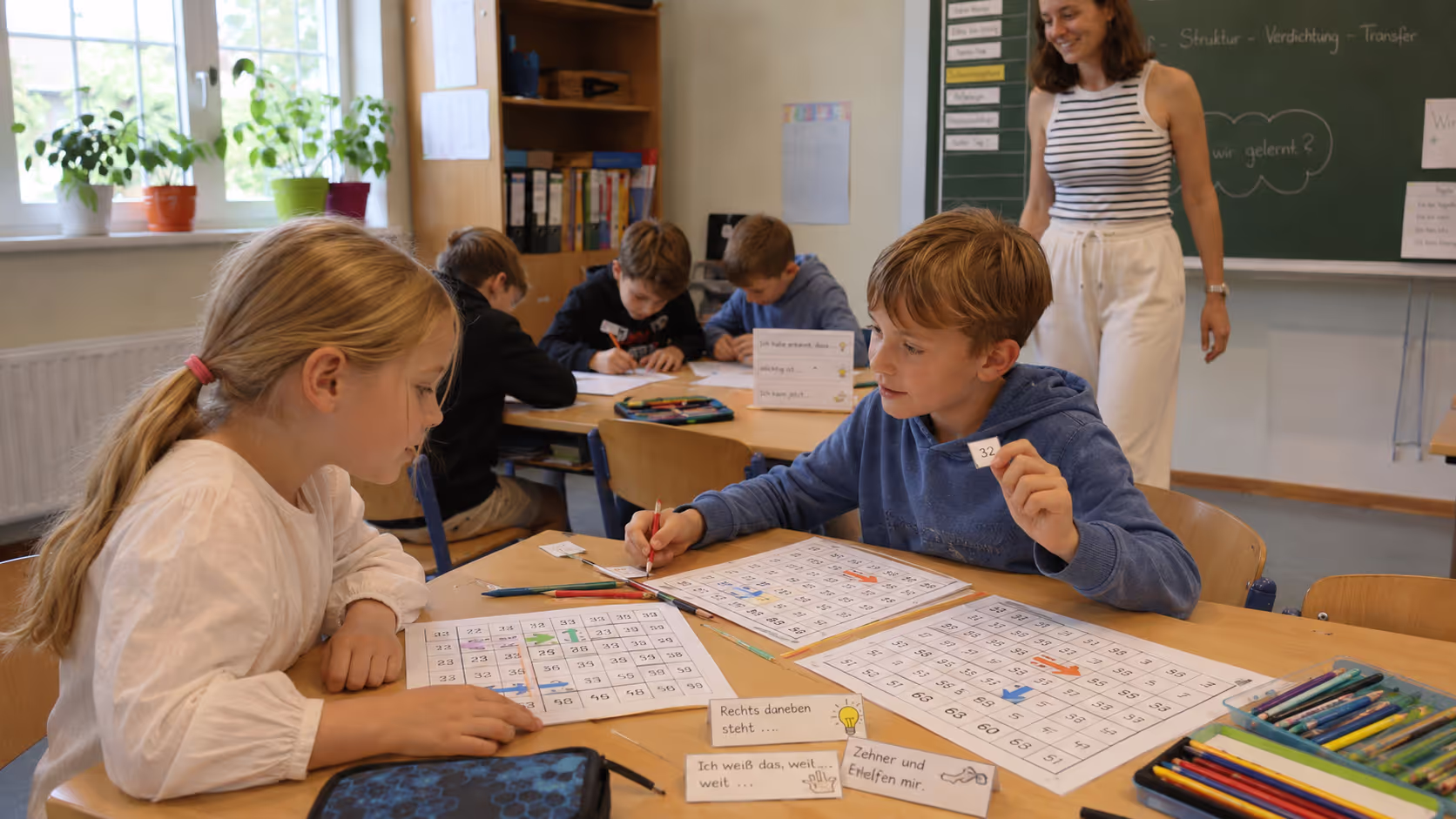 Unterrichtsentwurf Hunderterfeld Unterrichtsentwurf Hunderterfeld