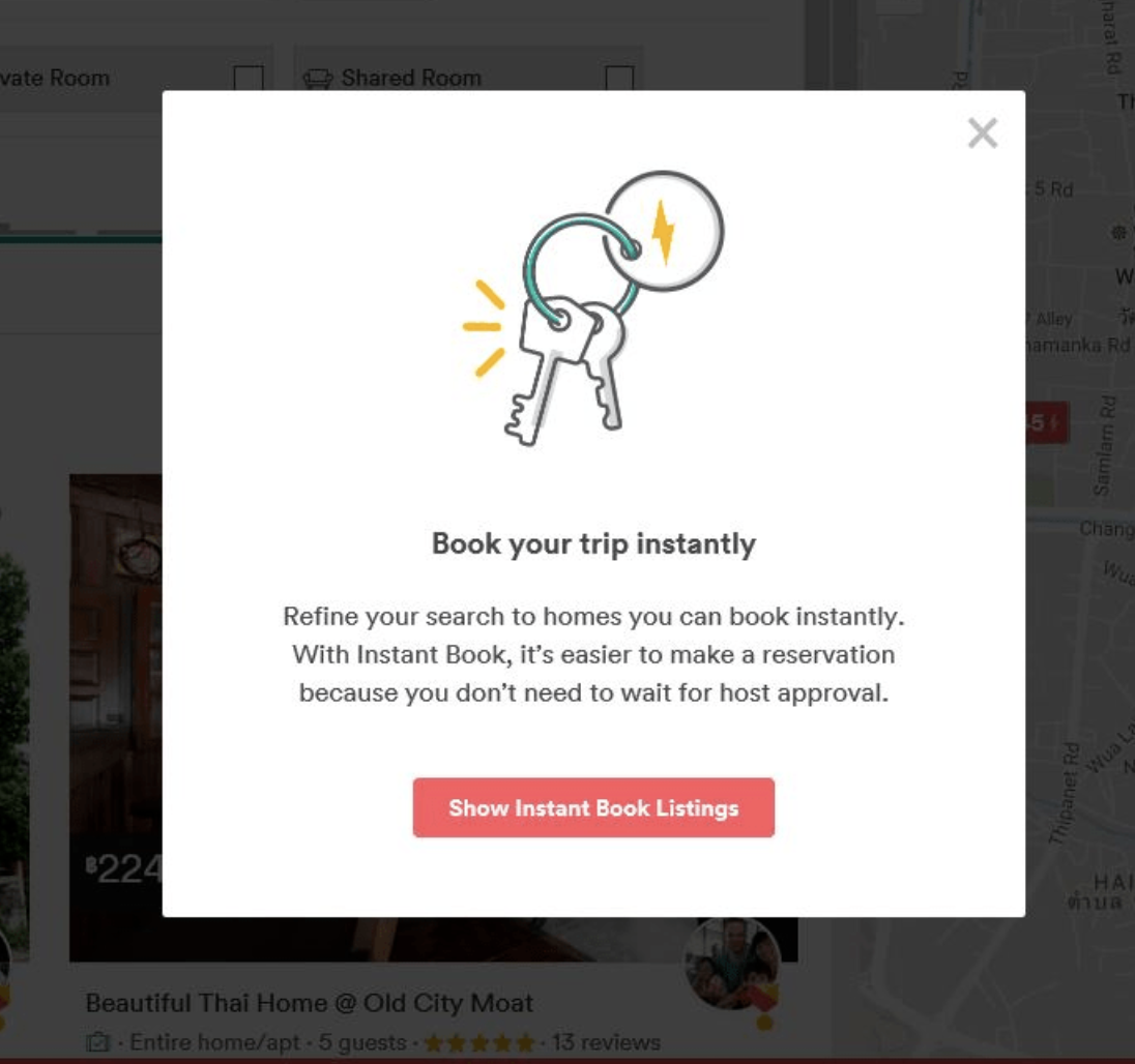 Airbnb: The Exit-Intent Popup Airbnb: The Exit-Intent Popup