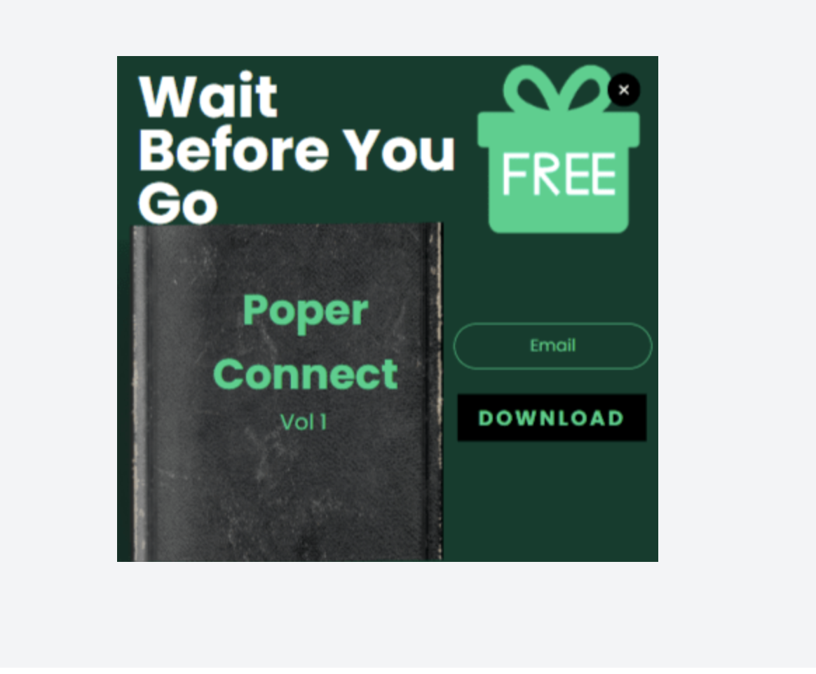 Exit-Intent Popups Exit-Intent Popups