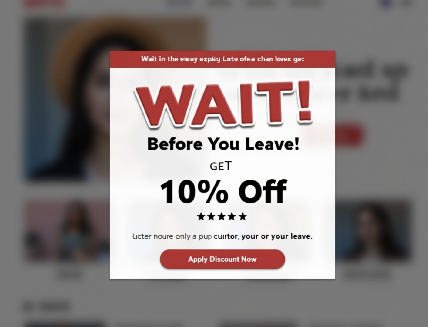 Exit-Intent Popups Exit-Intent Popups