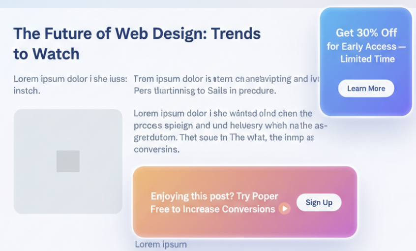 Sidebar and Inline Banners Sidebar and Inline Banners