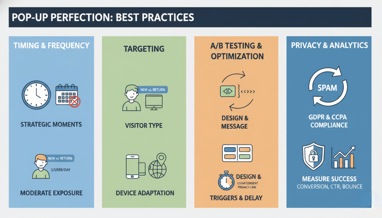 Best Practices for Implementing Popups