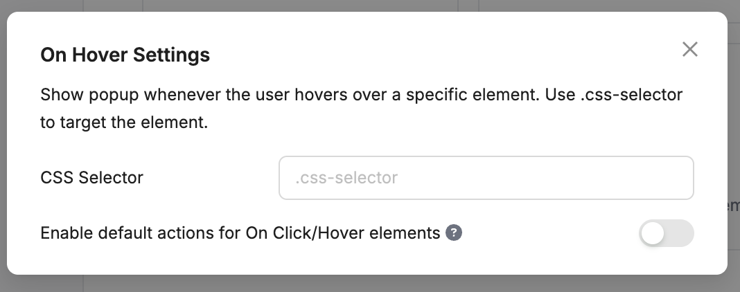 On Hover