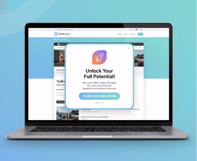 Designing Effective Free Trial Popups
