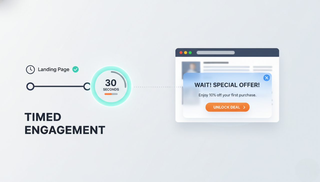 Time-Delay Popups