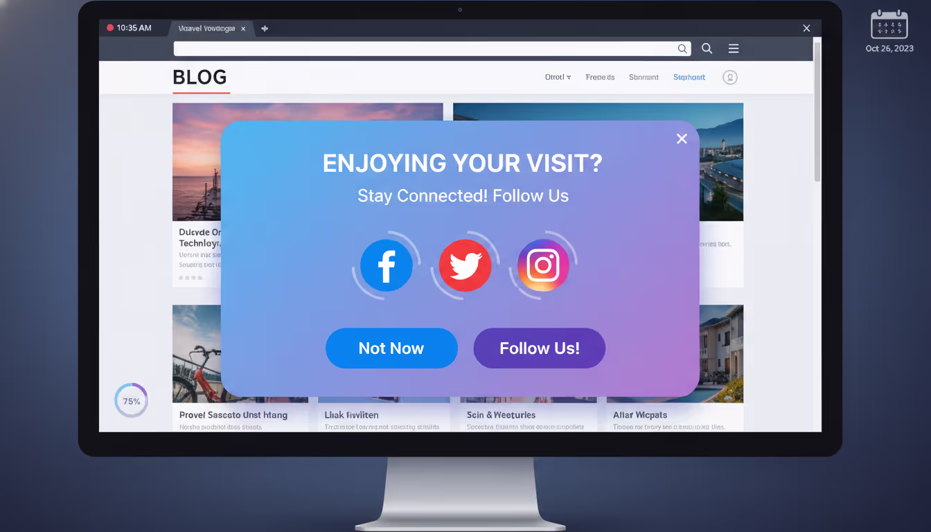 Timed Popups