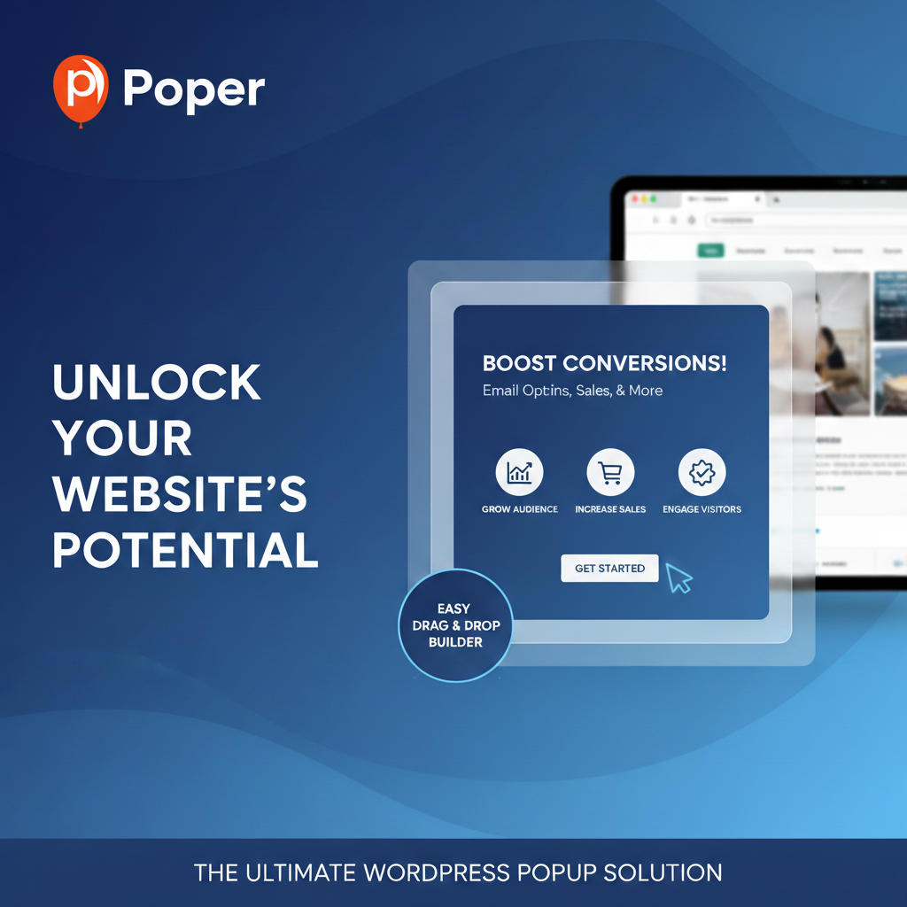 Poper: The Leading Popup Plugin for WordPress