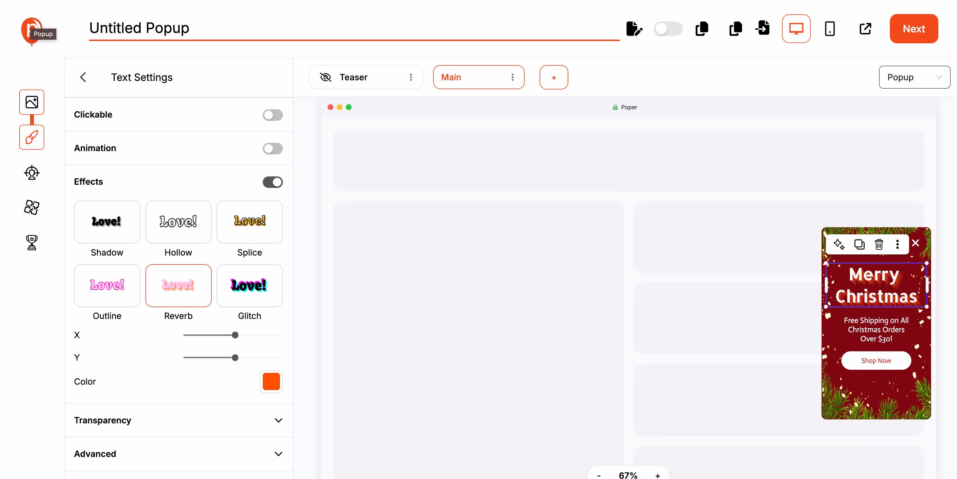 Customizing Design Elements