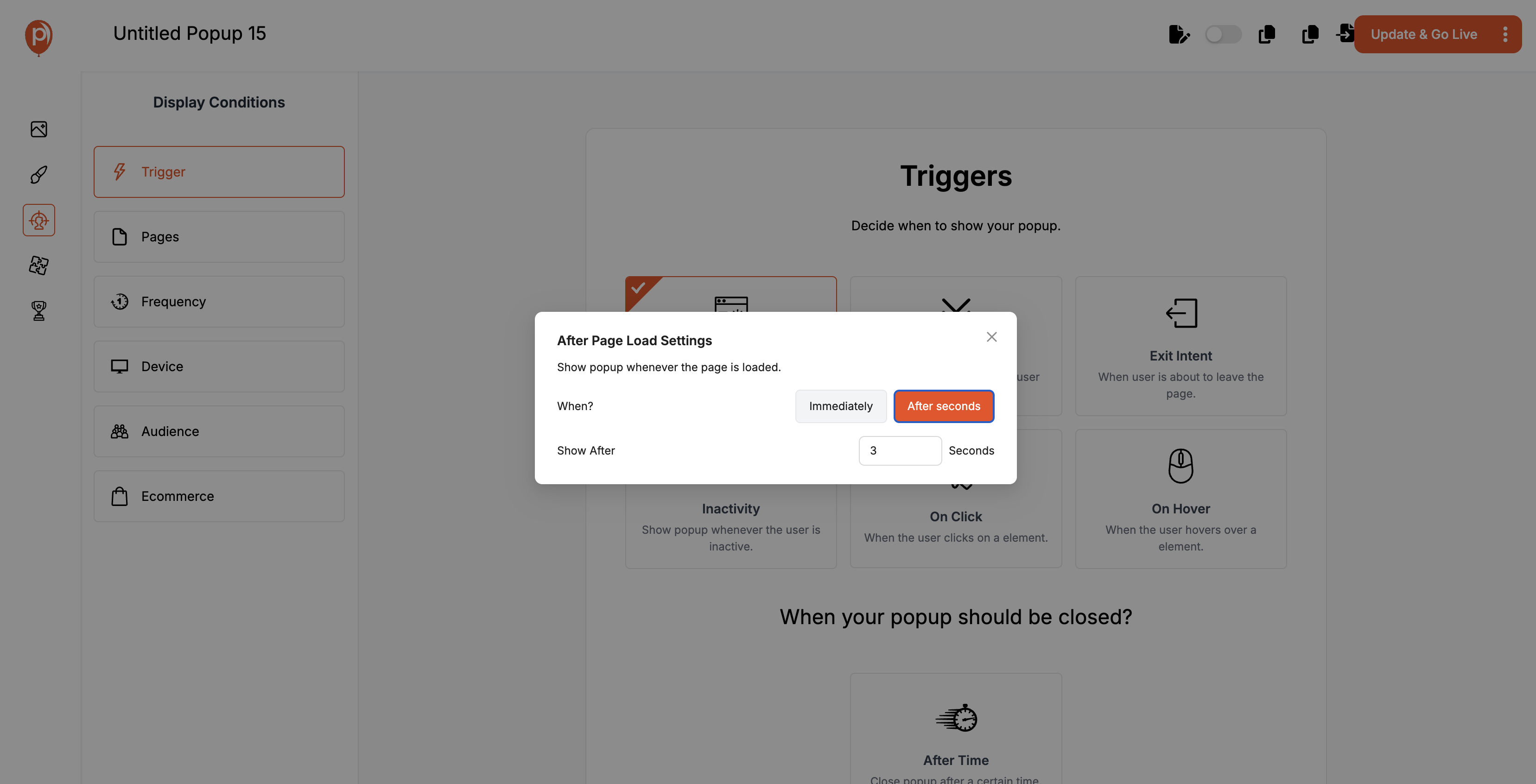 Timing Triggers Timing Triggers