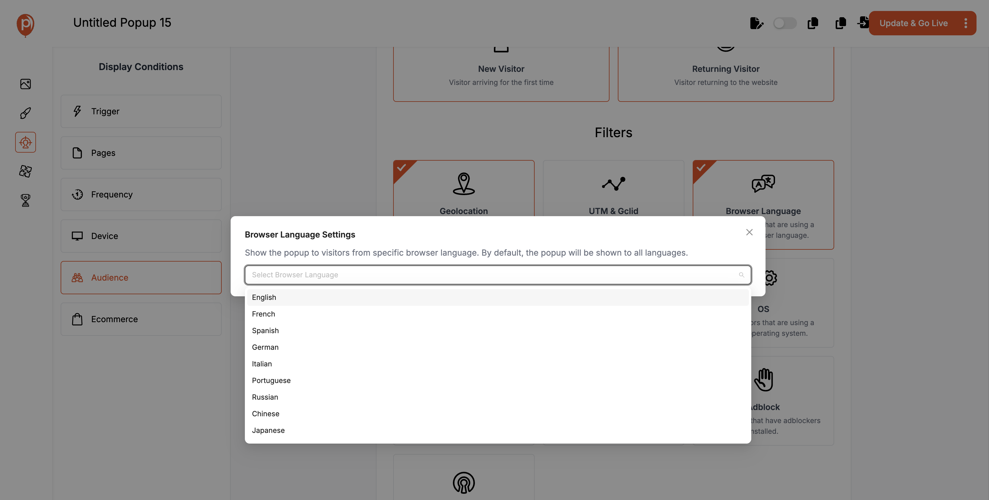 Language and Browser Targeting Language and Browser Targeting