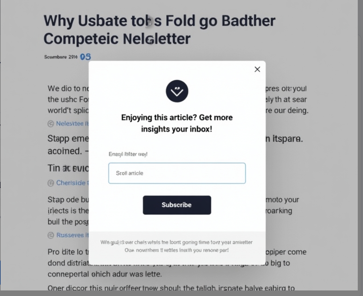 Scroll-Triggered Popups Scroll-Triggered Popups