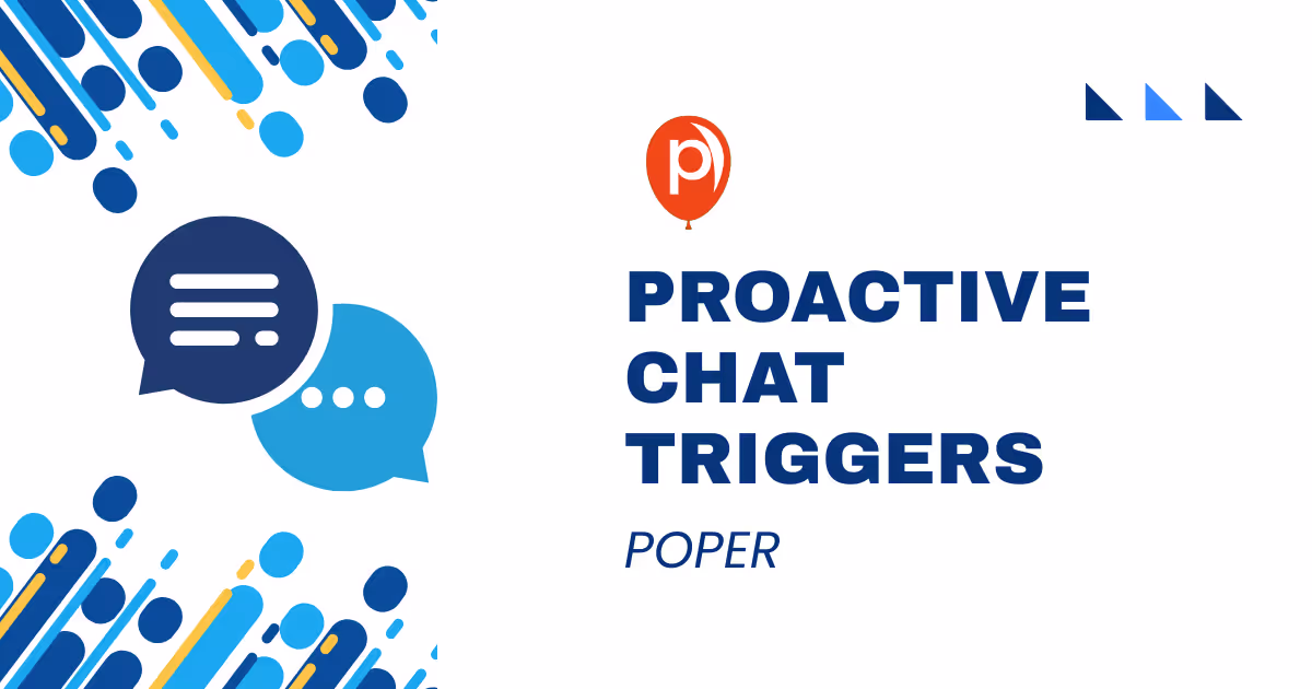  proactive chat triggers