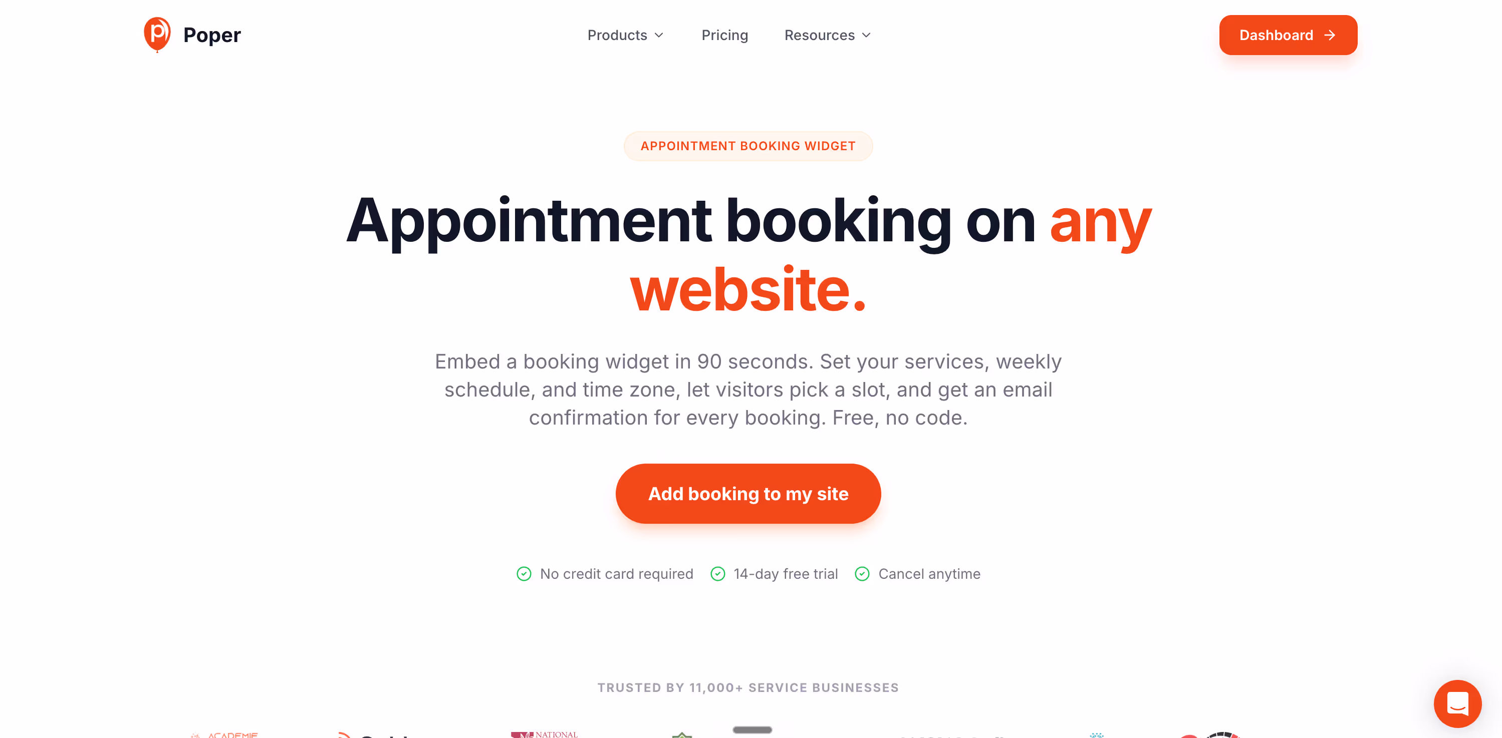 Poper's Appointment Booking