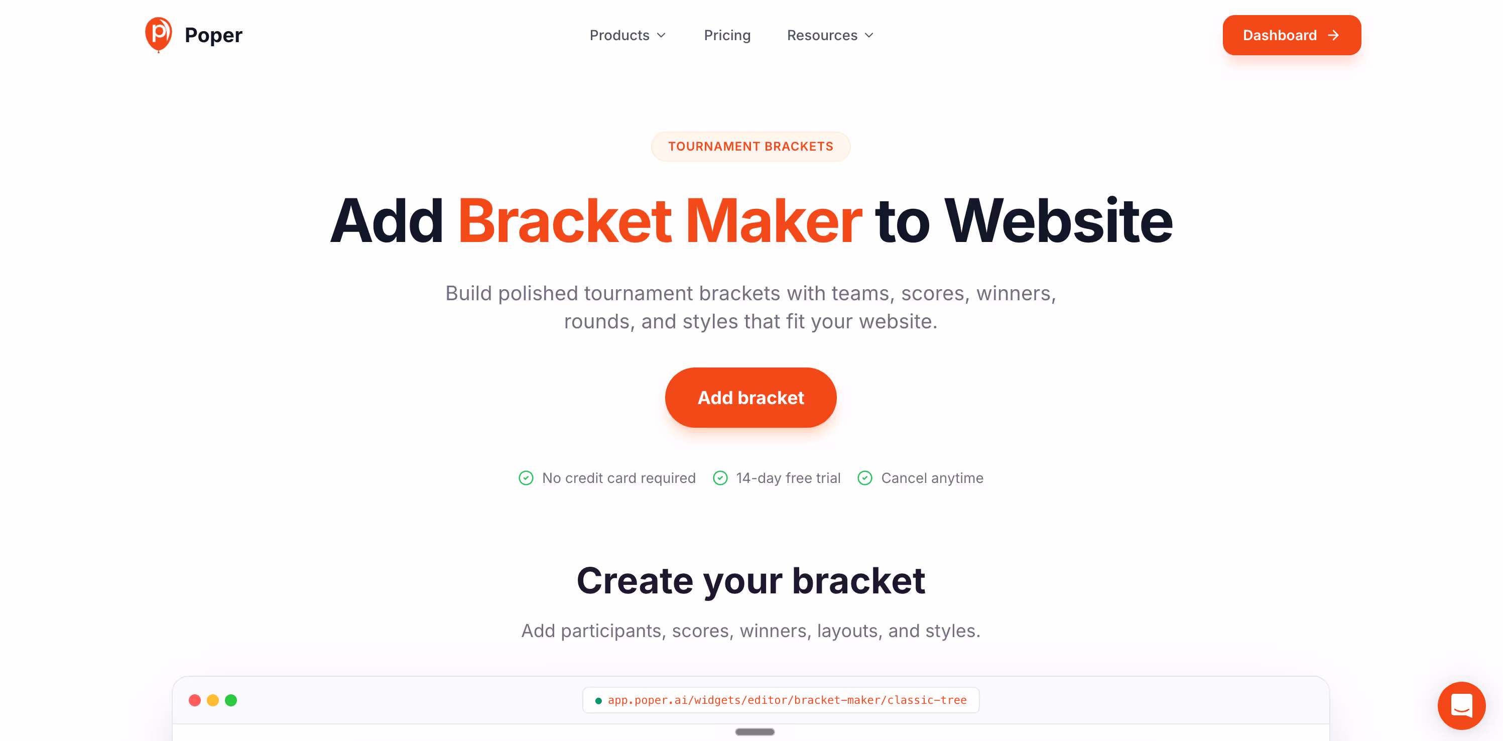 Poper's Bracket Maker